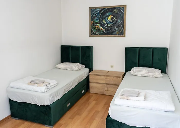 In Center Of Lägenhet Skopje